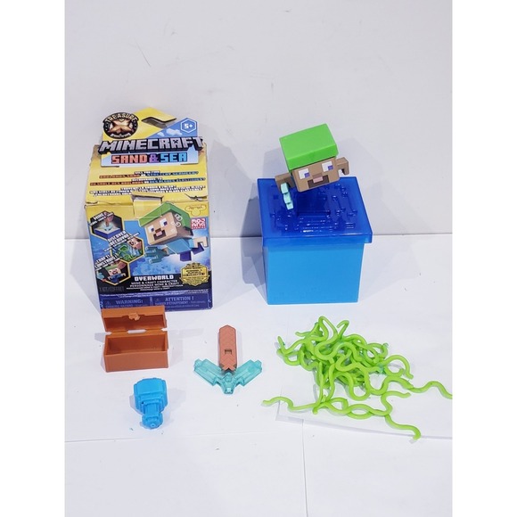 Moose Enterprise Other - TREASURE X MINECRAFT Sand & Sea Overworld Mine & Craft Aqua Stick